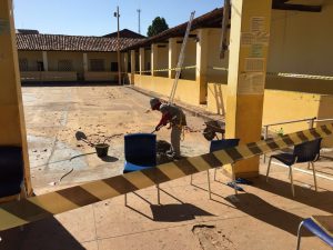 CE Vitorino Freire, no município de Alto Parnaíba, recebe melhorias. Foto: Divulgação