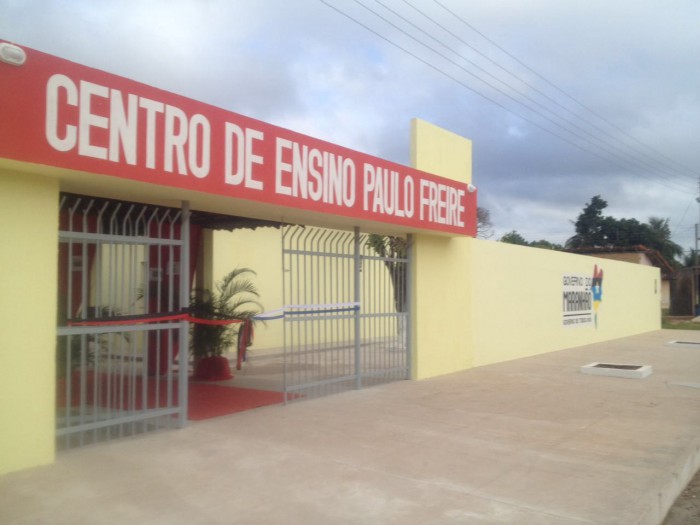 Foto 1 - Escola Paulo Freire, em Timbiras