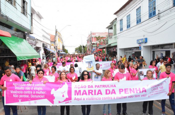 Estudantes, professores, parentes de vítimas, e representantes do MPMA, todos na luta contra o Feminicídio