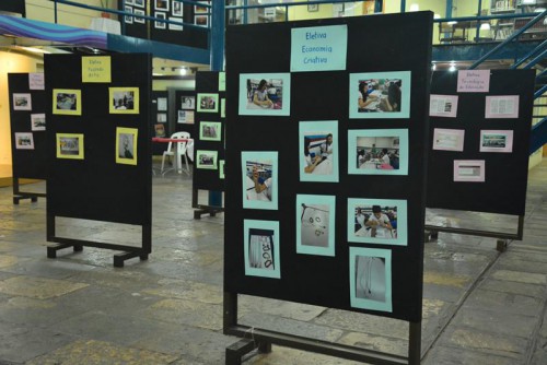 Exposição de fotos sobre rotina escolar faz parte da culminância das disciplinas eletivas (Lauro Vasconcelos)