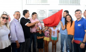 Entrega da Escola Municipal Francisco Xavier (Lauro Vasconcelos)