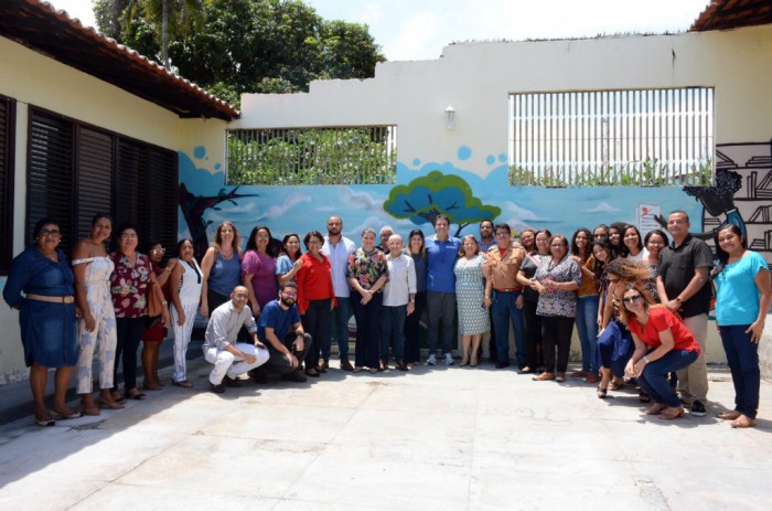 Comunidade escolar do CE São José de Ribamar comparece à entrega dos novos espaços escolares
