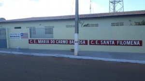 Fachada da Escola Digna Centro de Ensino Santa Filomena