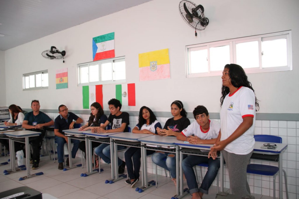 Foto 1 - Estudante Yanca da Conceição falou de sua experiência com o projeto