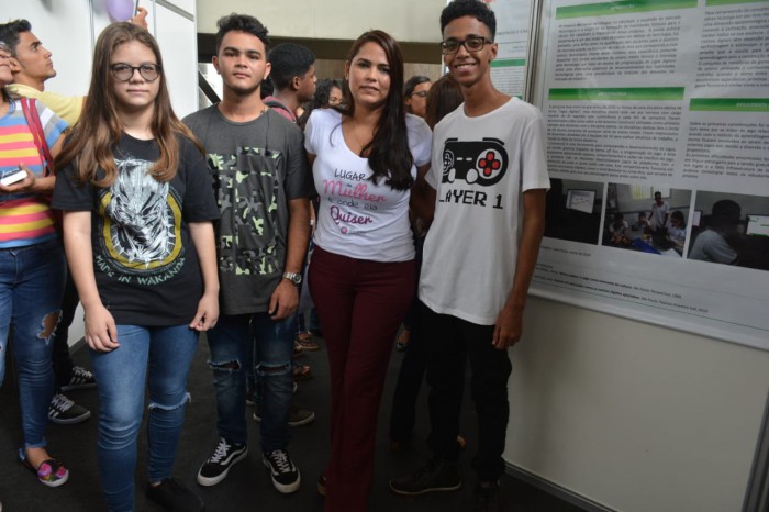 Stephanie Ferreira Costa, Kawe Silva Estrela, Laise Paula (professora), Handley Ruan Boais Silva