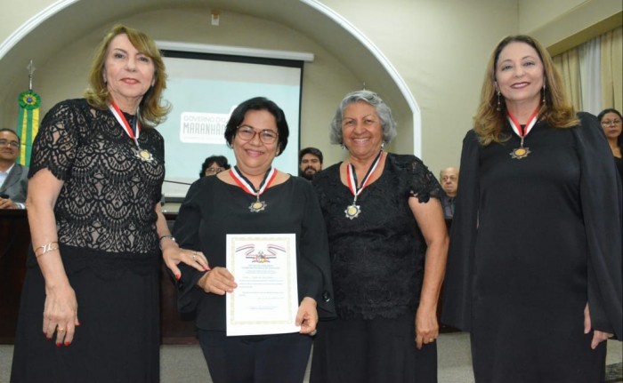 Professora Rosane Ferreira (Seduc), uma das homenageadas pelo CEE-MA