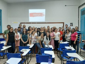 Professores e Técnicos dos Centros Educa Mais e IEMA durante capacitação do Projeto Farmácia Viva