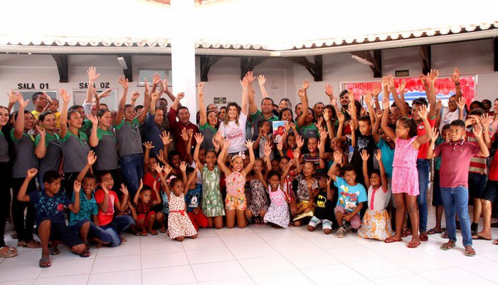Comunidade do Quilombo Sapucaial, em Presidente Vargas comemorou a entrega da Escola Digna que beneficiará mais de 200 crianças