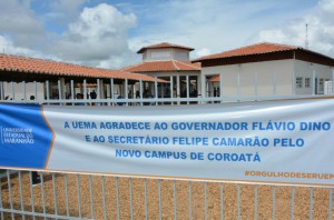Comunidade agradece pelo prédio próprio para funcionamento do Campus da Uema, em Coroatá